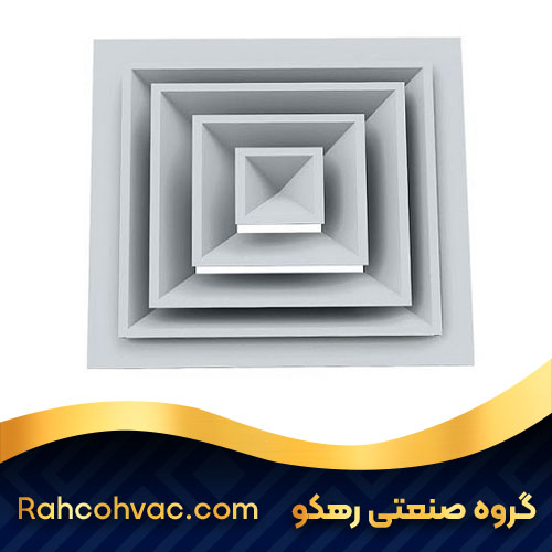 دریچه سقفی چهارطرفه