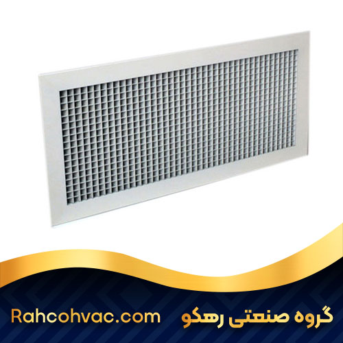 دریچه چهارگوش مشبک